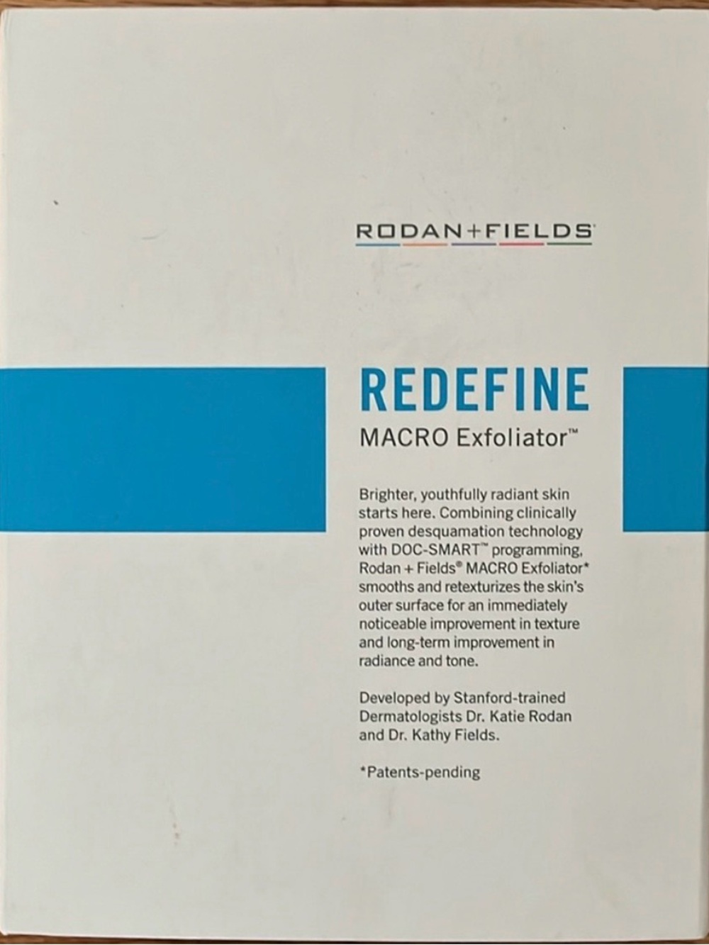 NIB Unopened Rodan + Fields Redefine Macro Exfoliator